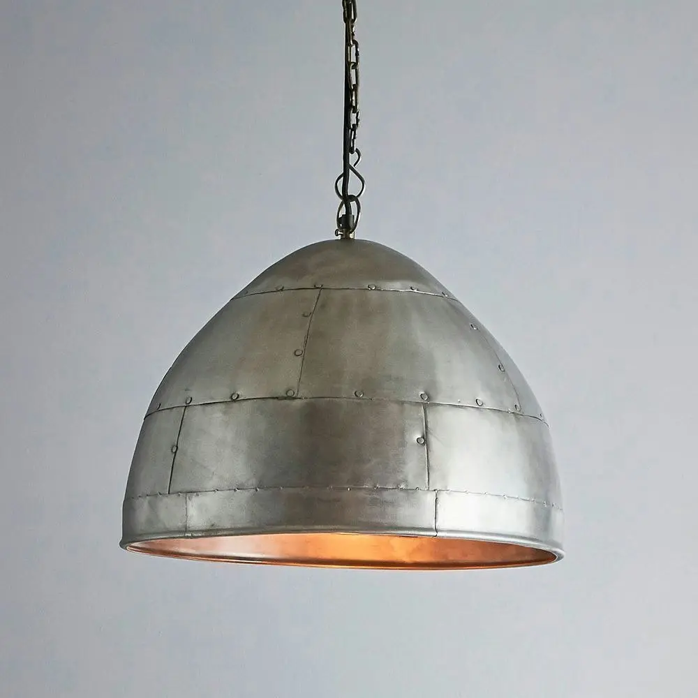 Belle P51 Iron Ceiling Pendant Light Medium 60cm Hanging Lamp Home Decor Zinc