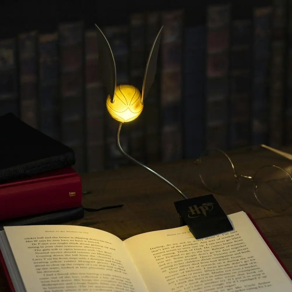 Harry Potter Golden Snitch Reading Night Light Clip-on/Clamp Book Lamp 20cm