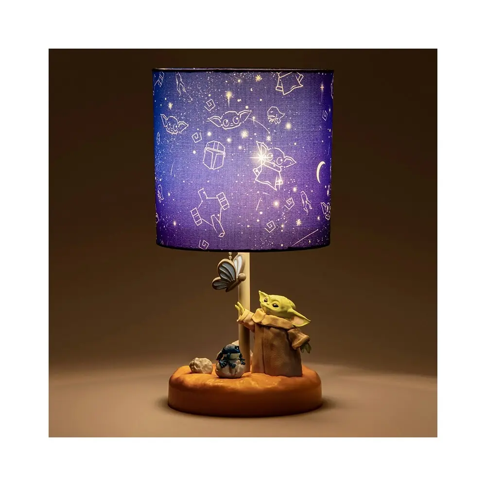 Disney Star Wars 31cm Grogu Diorama Light Home/Room Decorative Table/Desk Lamp