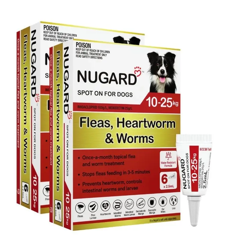 Nugard for Medium Dogs 10-25kg (Red)