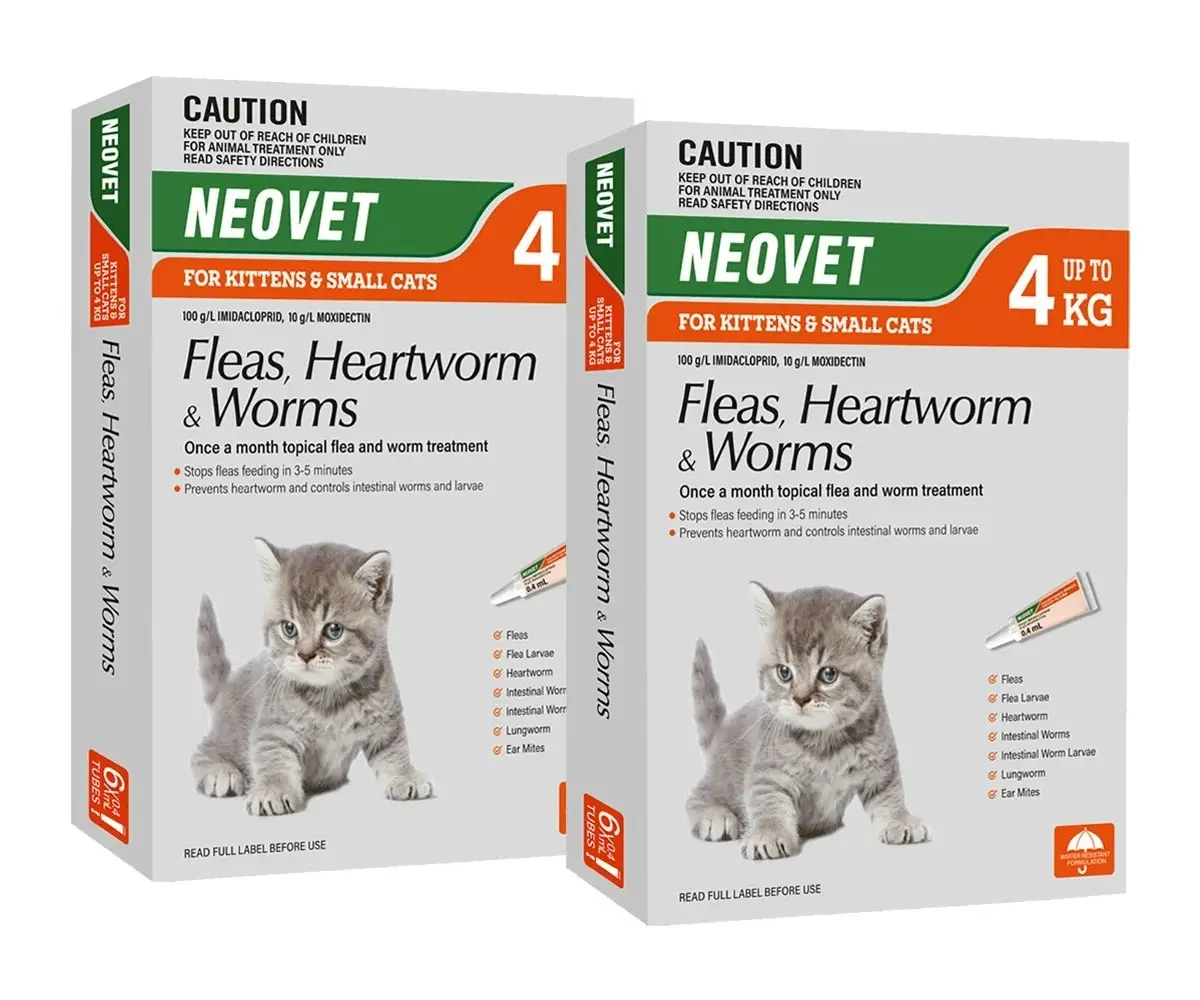 Neovet for Kittens and Small Cats Up to 4kg (Orange)