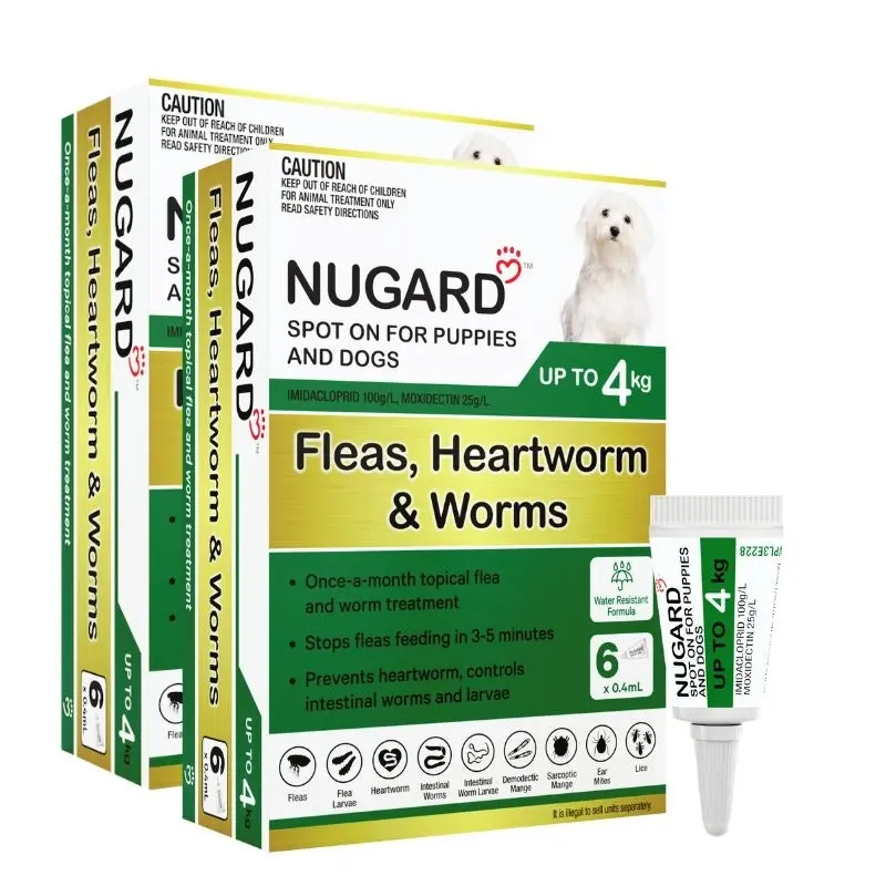 Nugard For Puppies and Toy Dogs Up to 4kg (Green)