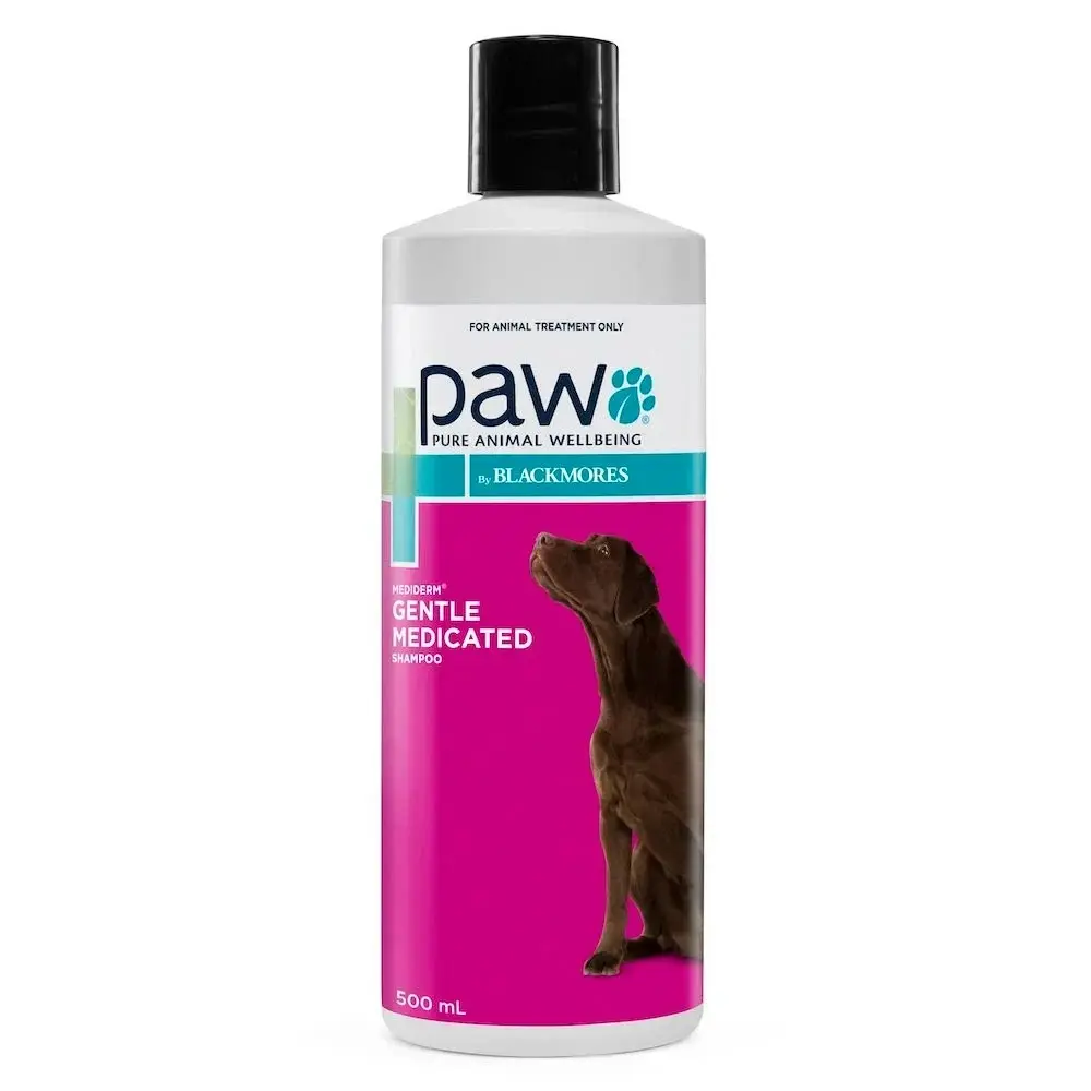 PAW By Blackmores MediDerm Gentle Medicated Shampoo For Dogs - 200ml & 500ml