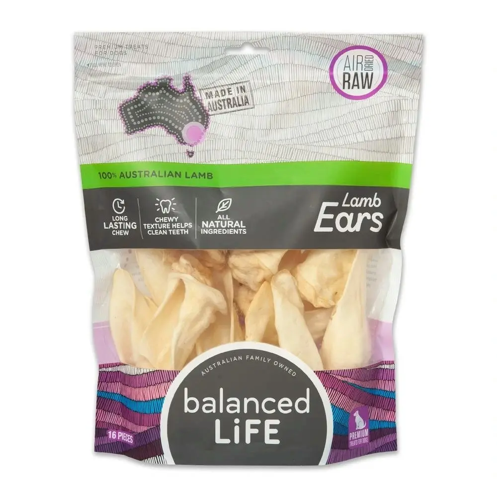 Balanced Life Lamb Ears Dog Treats - 3pc & 16pc