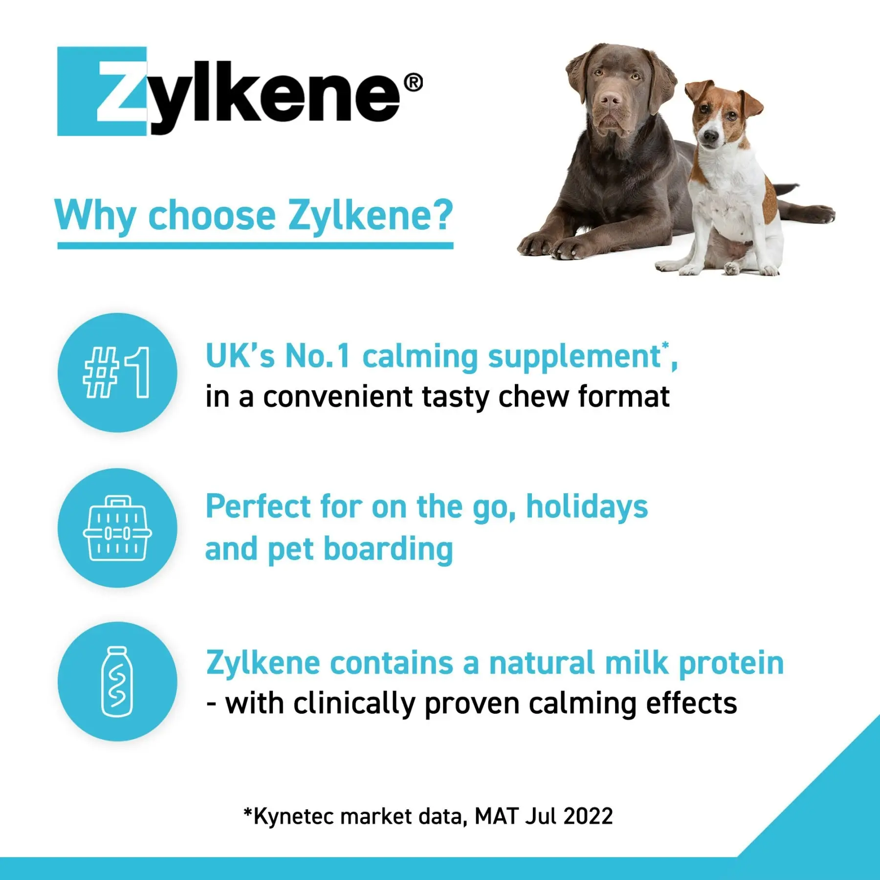 Zylkene Calming Chews For Large Dogs 15kg-60kg