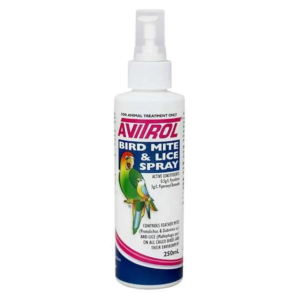 Avitrol Bird Mite & Lice Spray - 125ml, 250ml & 500ml