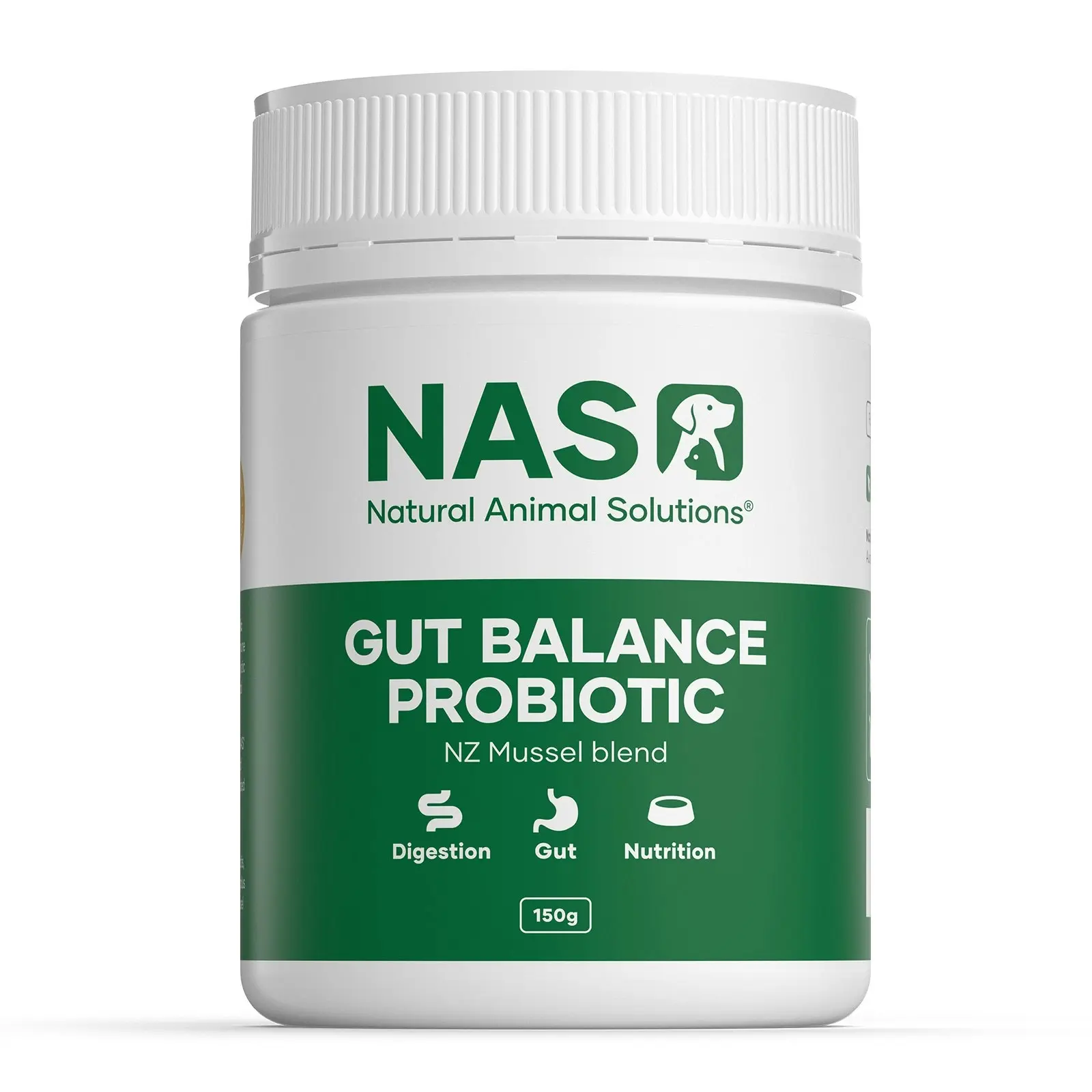 Nas Gut Balance Probiotic Nz Mussel 80g & 150g