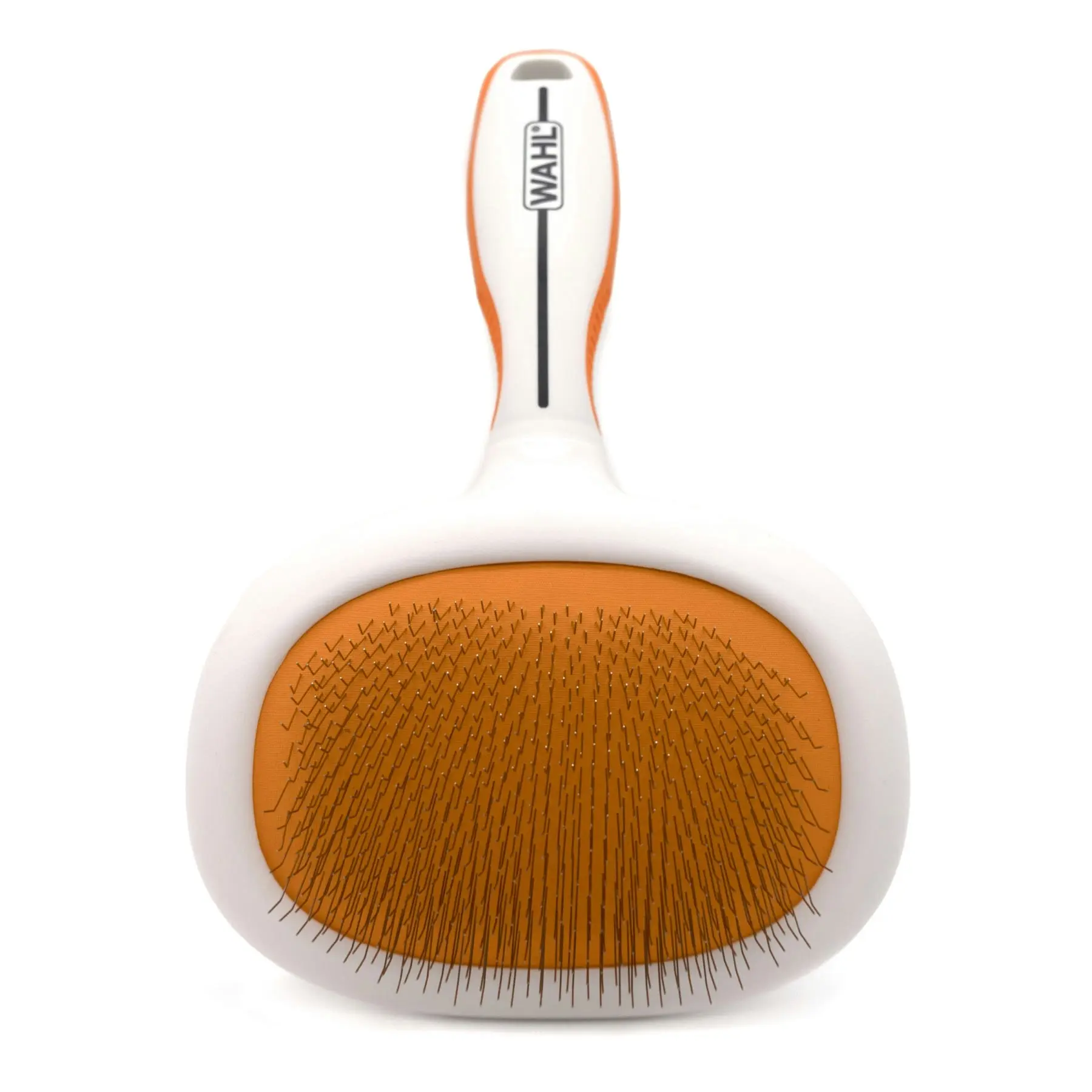 Wahl Orange and White Slicker Brush - Large