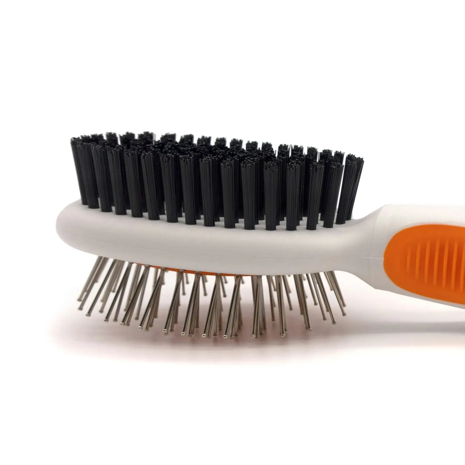 Wahl Orange and White Double Sided Brush - Small