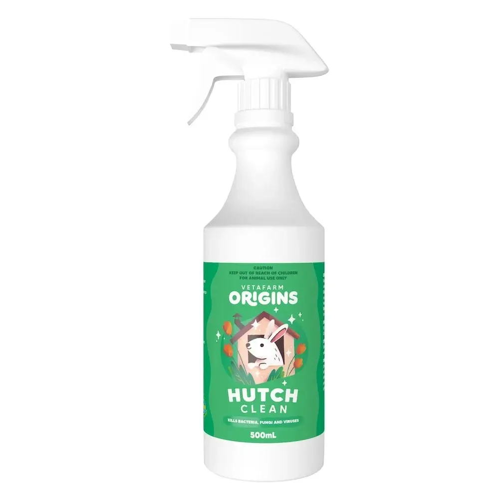 Vetafarm Origins Hutch Clean For Small Animals - 100ml & 500ml