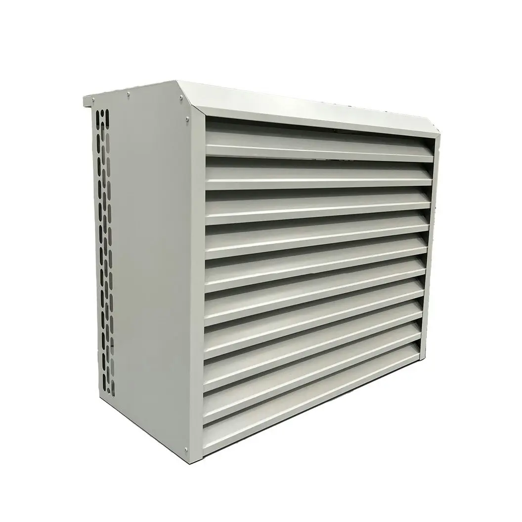 Steel Louvre Air Conditioner Cover Slate Grey