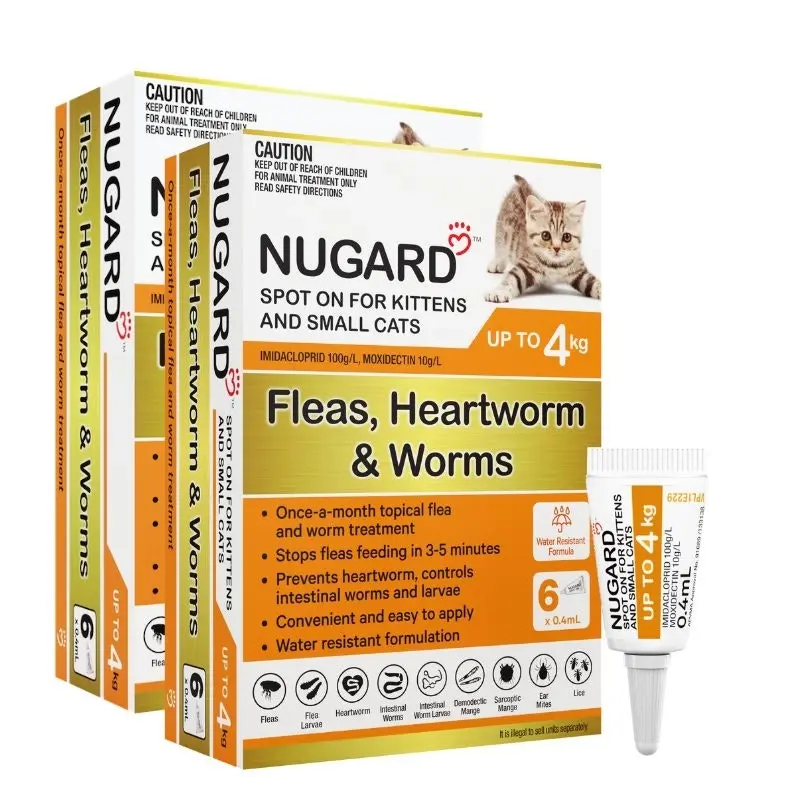 Nugard for Kittens and Small Cats Up to 4kg (Orange)