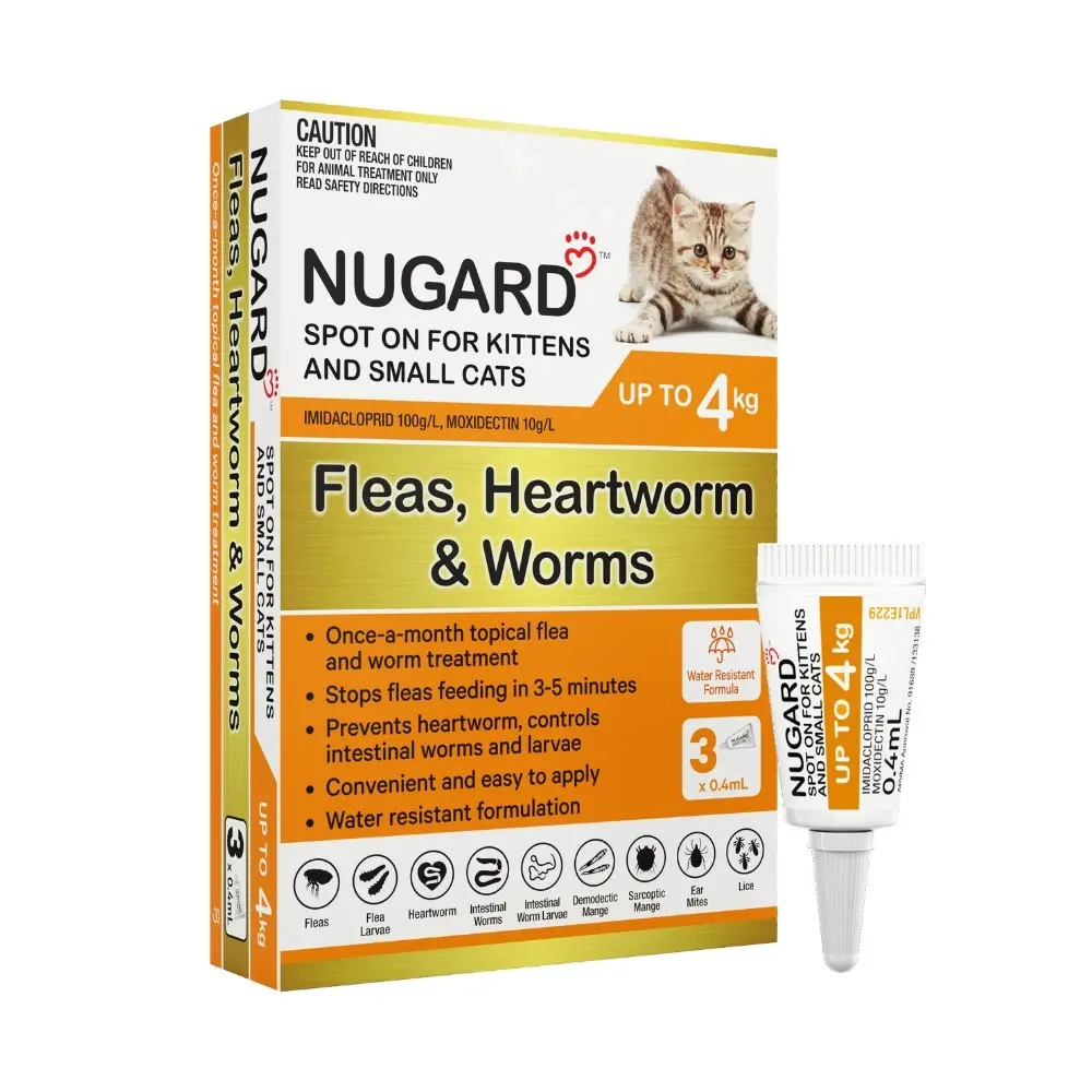 Nugard for Kittens and Small Cats Up to 4kg (Orange)