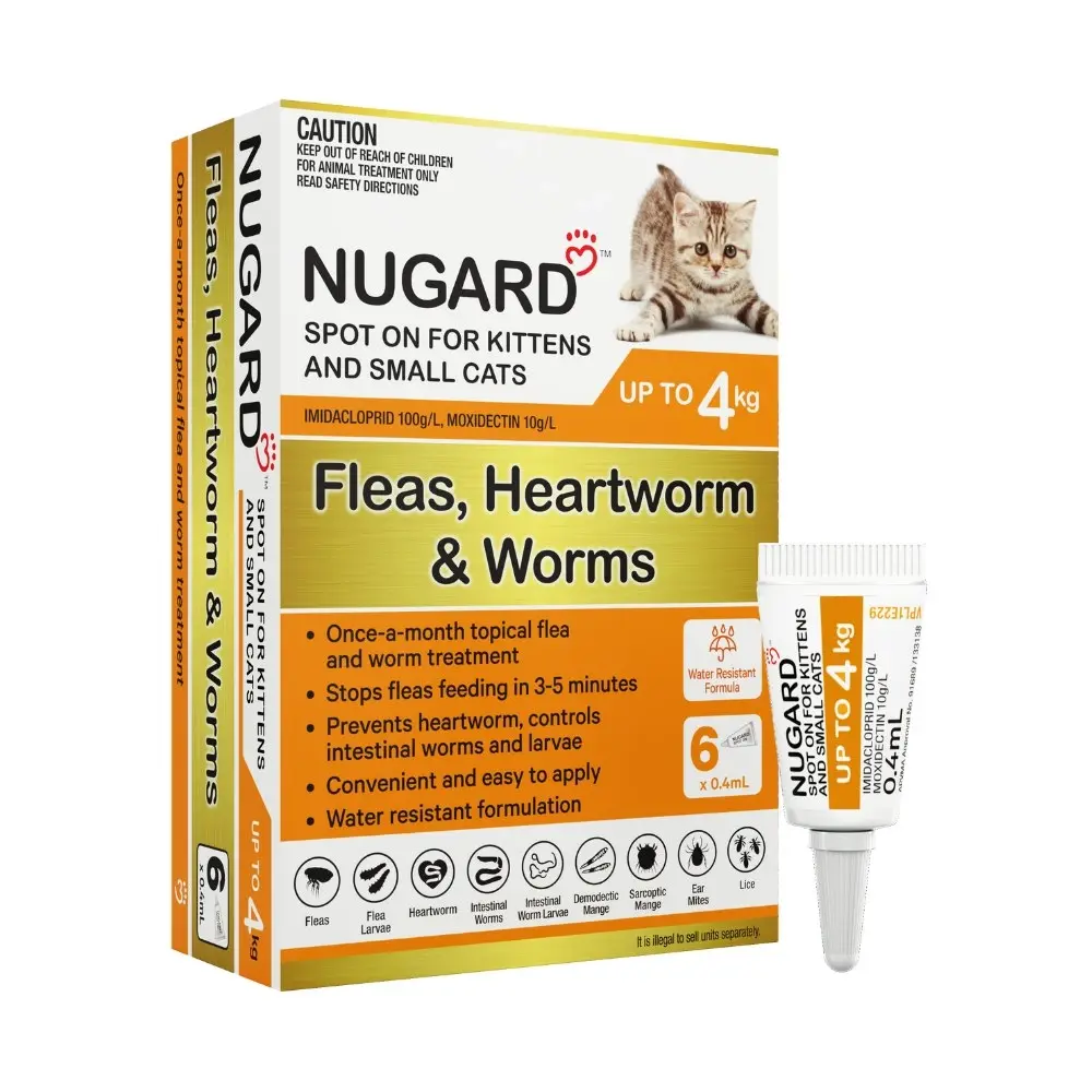 Nugard for Kittens and Small Cats Up to 4kg (Orange)