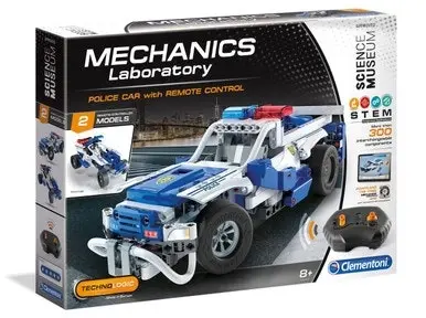 Clementoni Mechanics Lab: Police Car (Remote Control)