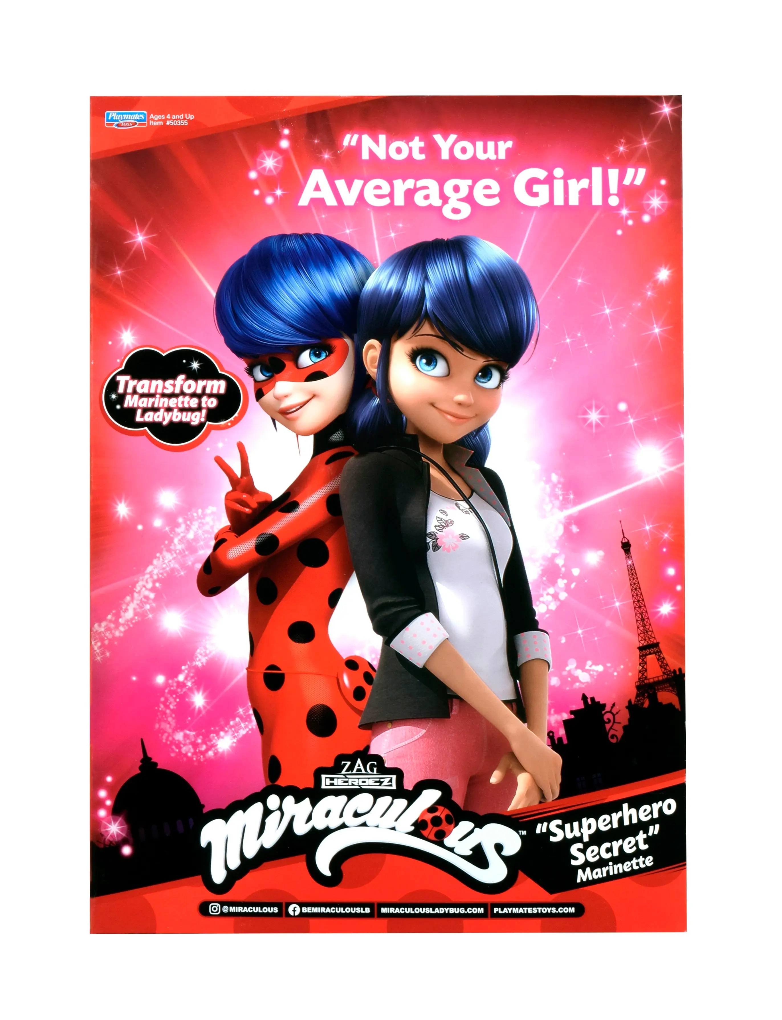 Miraculous Ladybug Core Fashion Doll with 2 Outfits