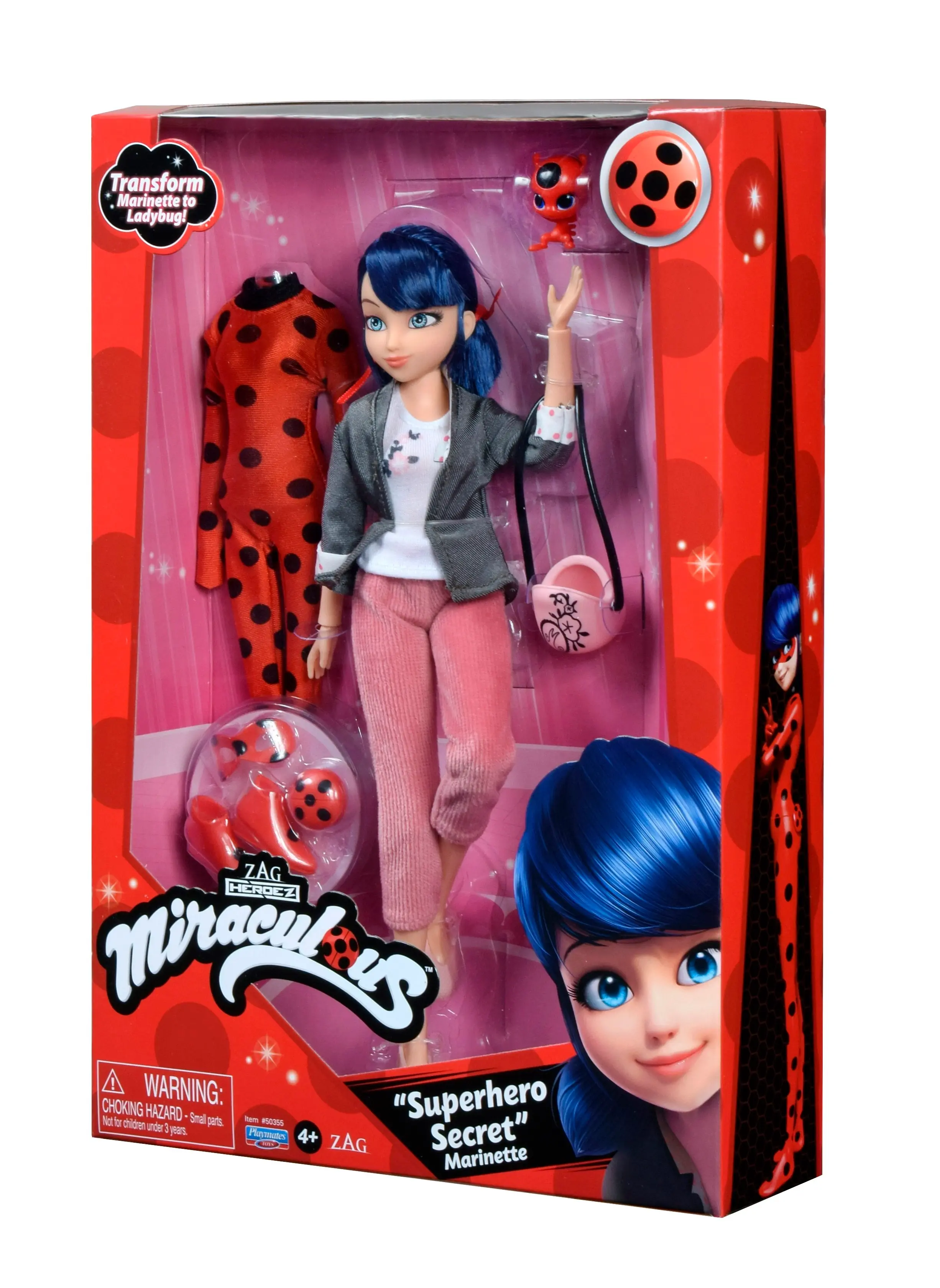 Miraculous Ladybug Core Fashion Doll with 2 Outfits