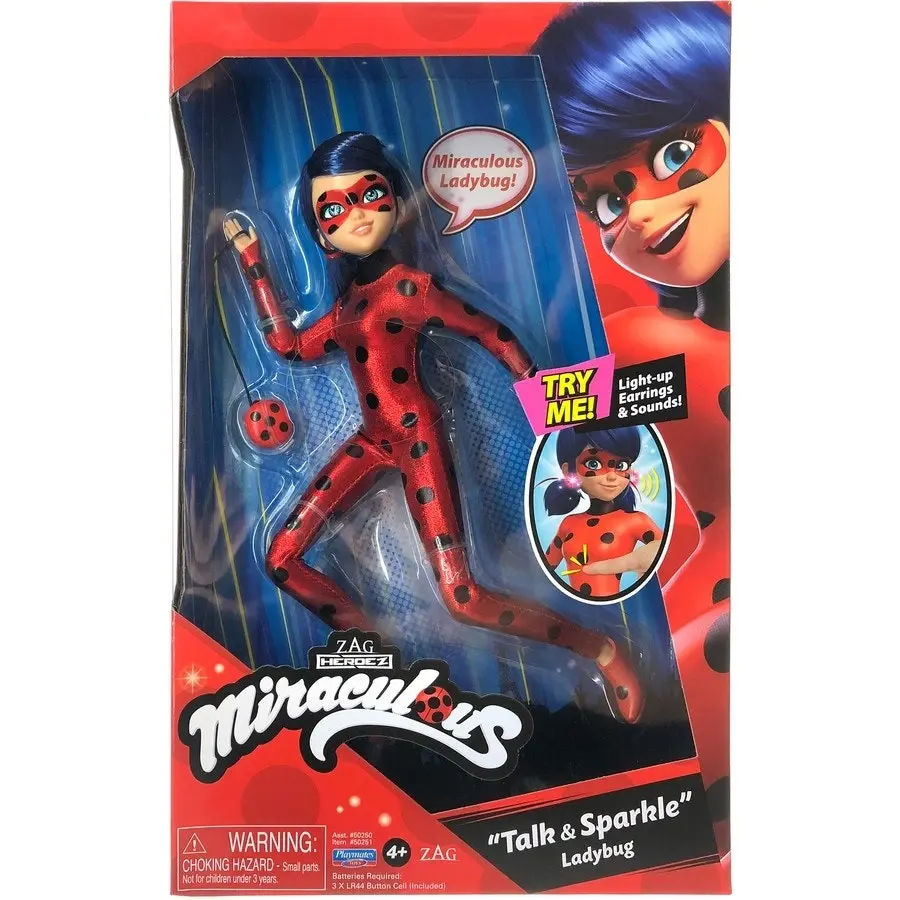 Miraculous Ladybug Deluxe Talking Fashion Doll - Spots On Ladybug