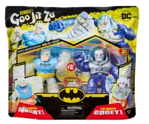 Heroes Of Goo Jit Zu Versus Pack Artic Armour Batman Vs Mr. Freeze