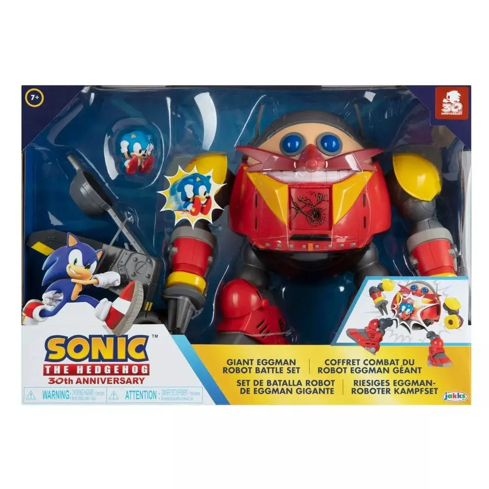 Sonic Giant Eggman Robot Battle Set