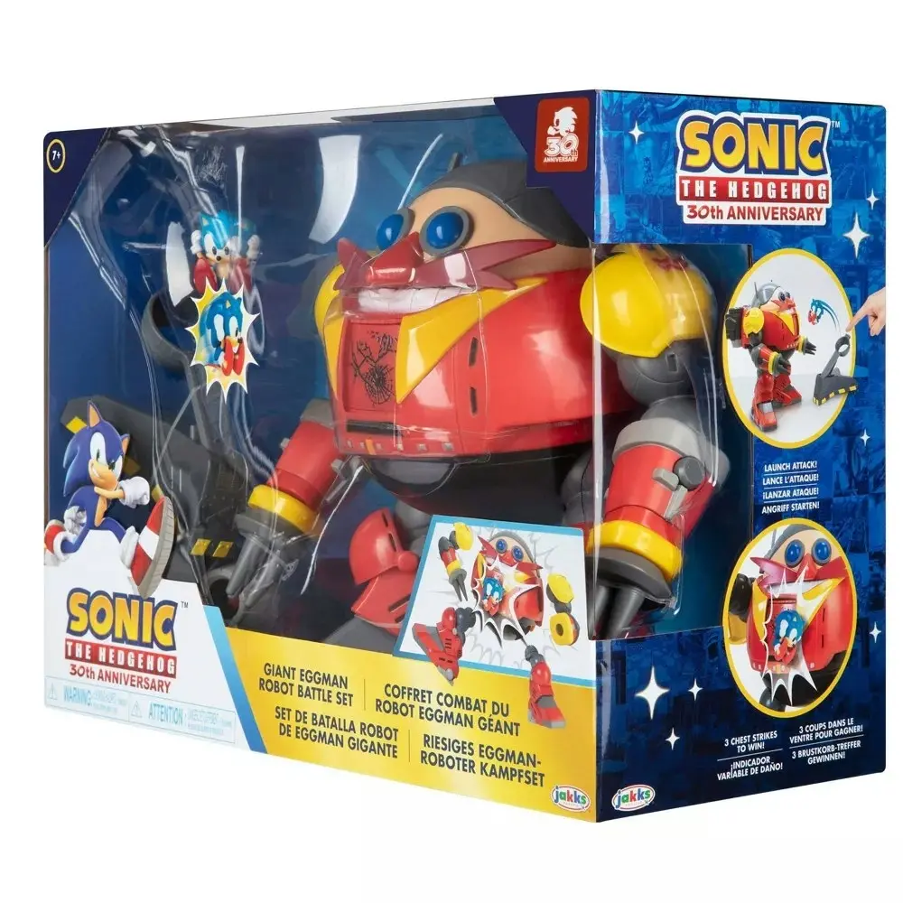 Sonic Giant Eggman Robot Battle Set