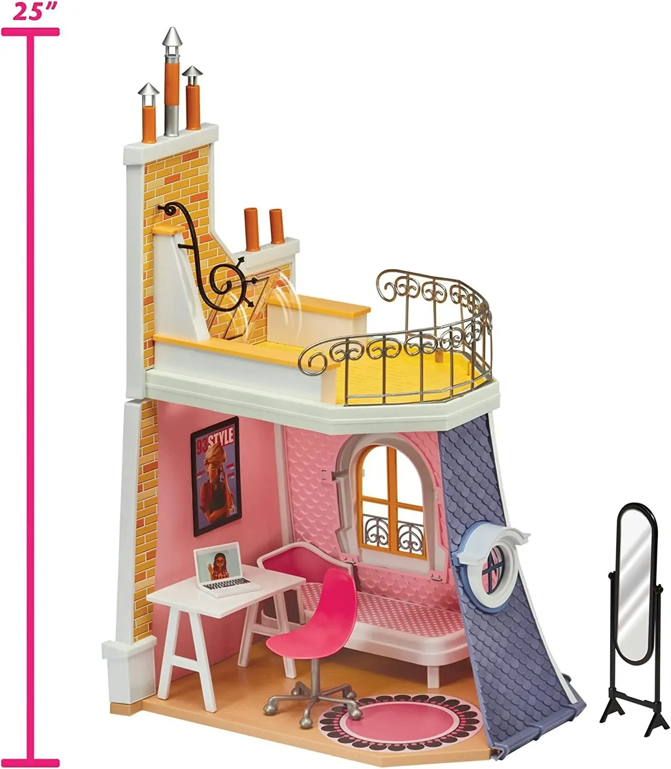 Miraculous Bedroom and Balcony Playset