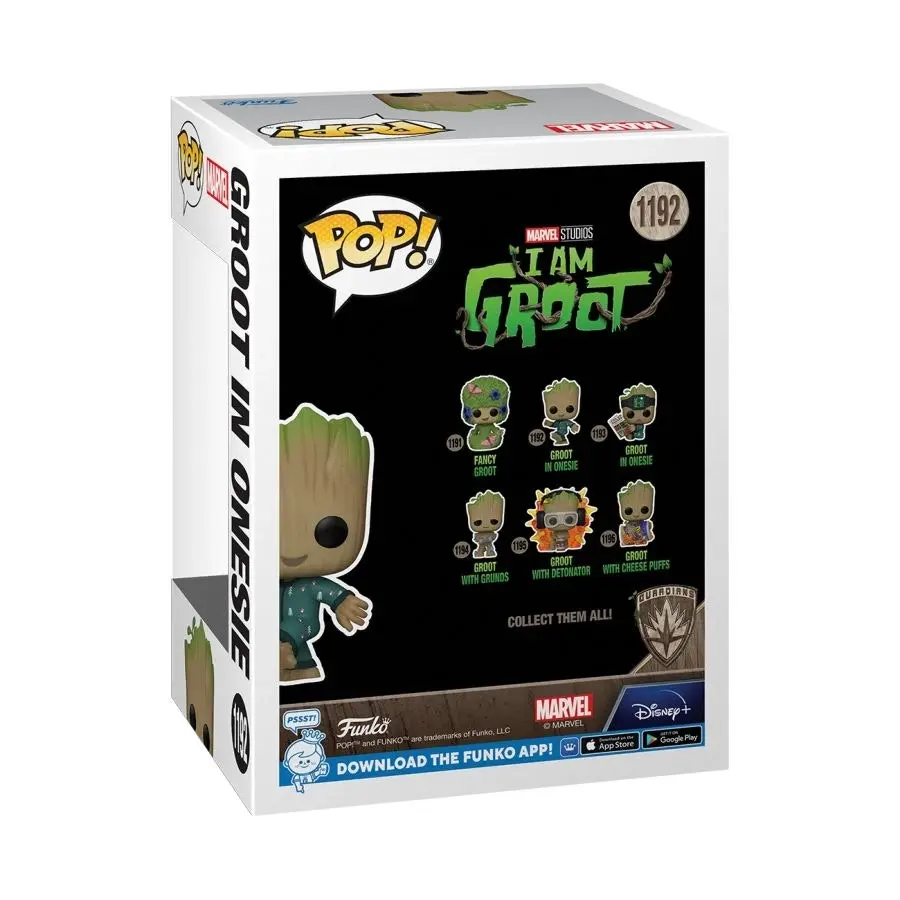 I Am Groot (TV) - Groot PJs (Dancing) Pop! Vinyl