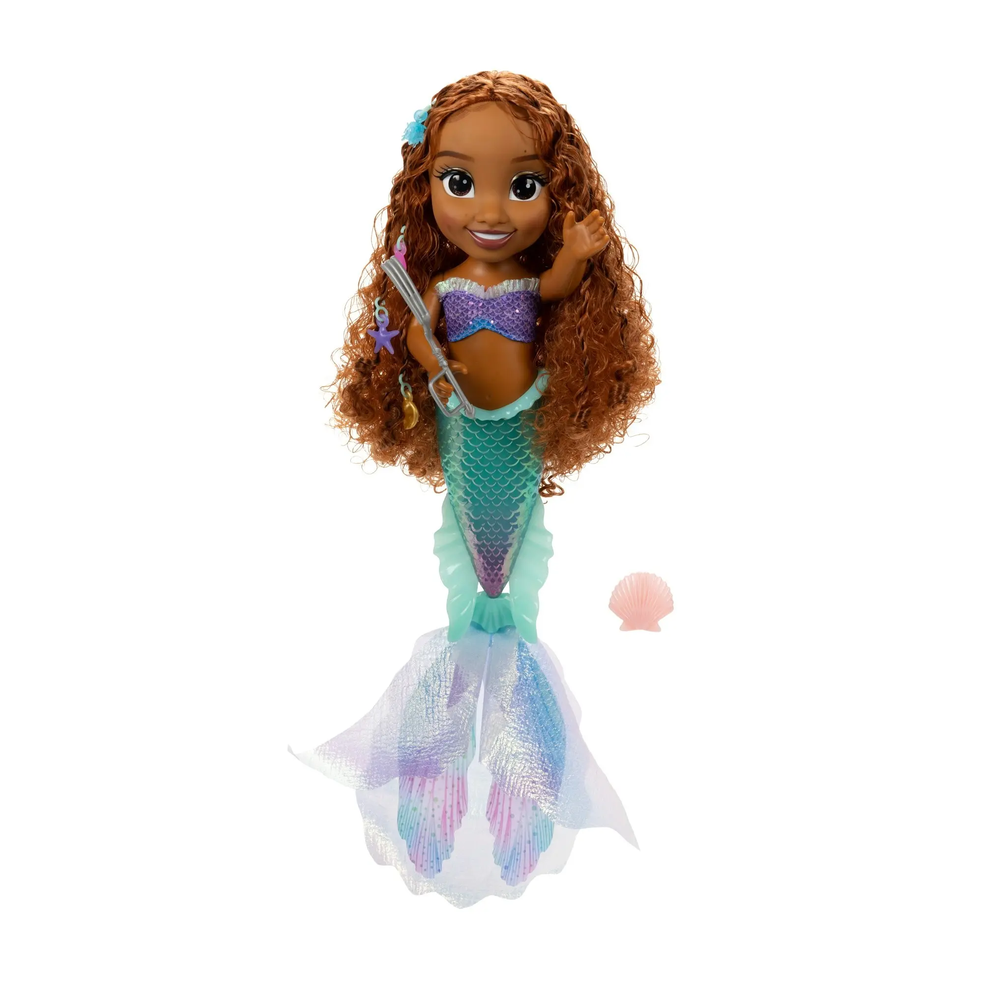 Disney Princess The Little Mermaid Feature Ariel Doll With Lights