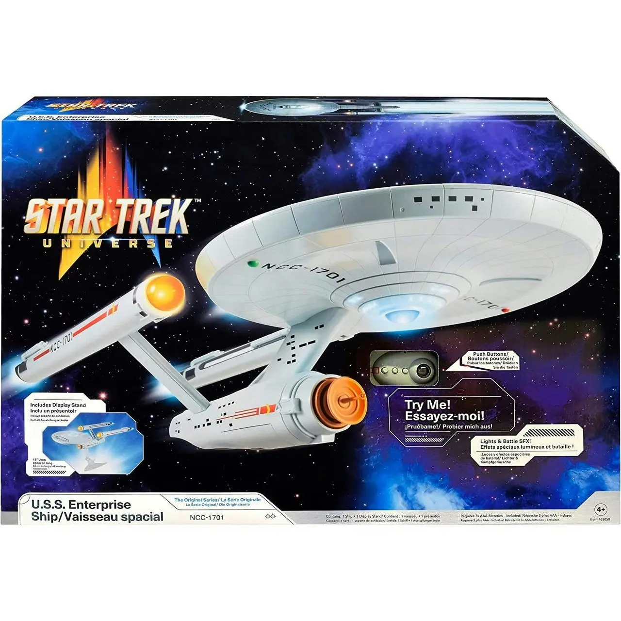 Star Trek Universe - The Original Series U.S.S. Enterprise Ship