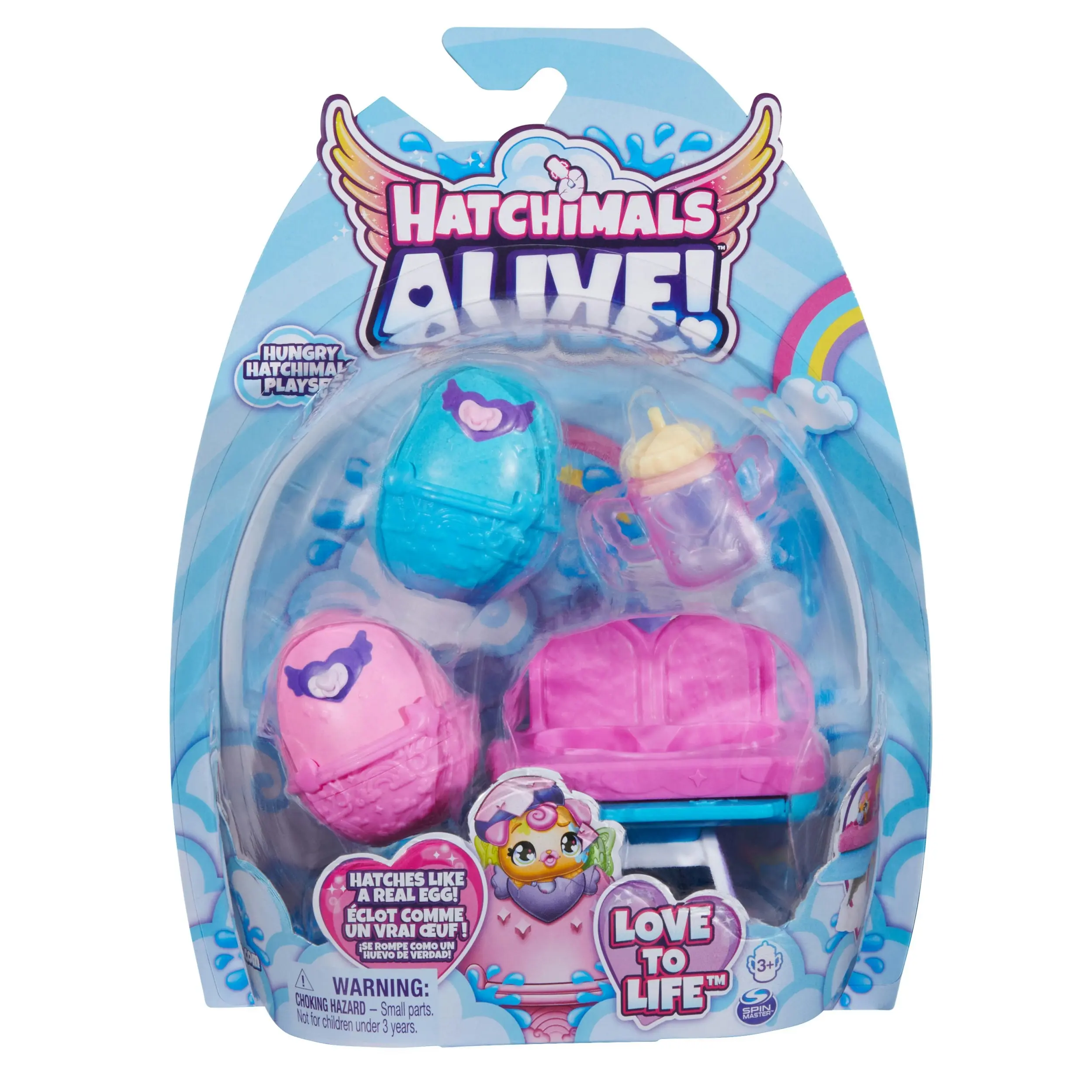 Hatchimals Alive! Hungry Hatchimals Nursery Pack