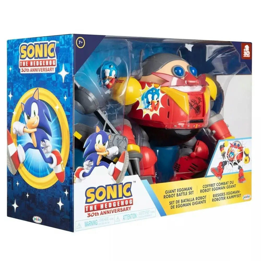 Sonic Giant Eggman Robot Battle Set