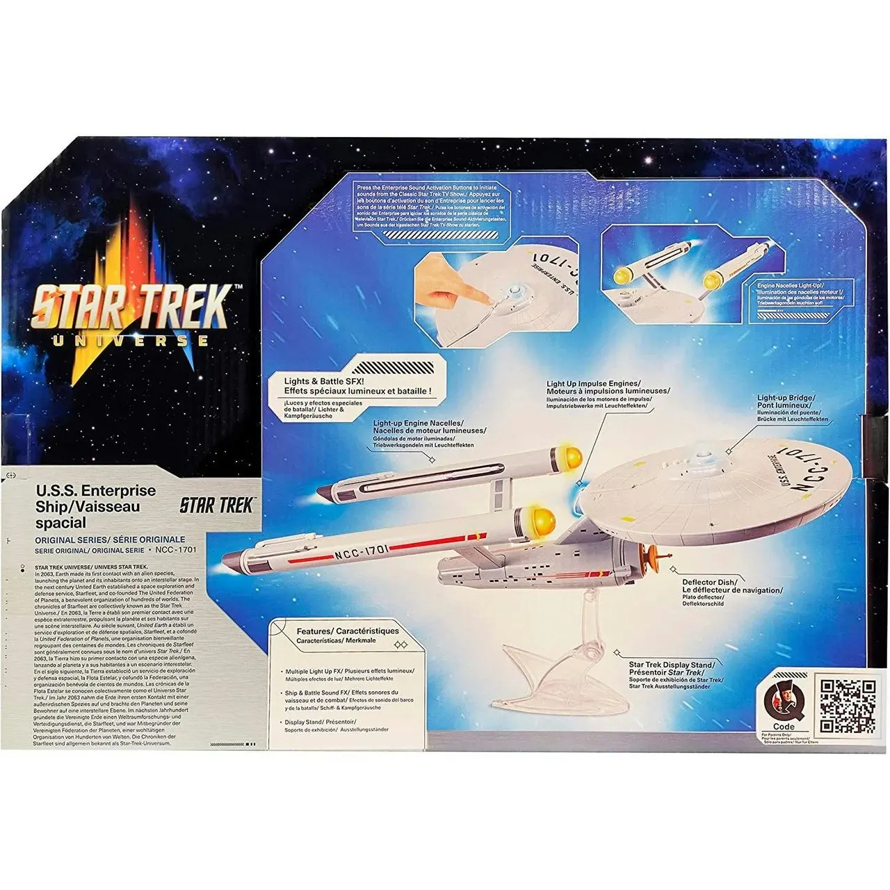 Star Trek Universe - The Original Series U.S.S. Enterprise Ship