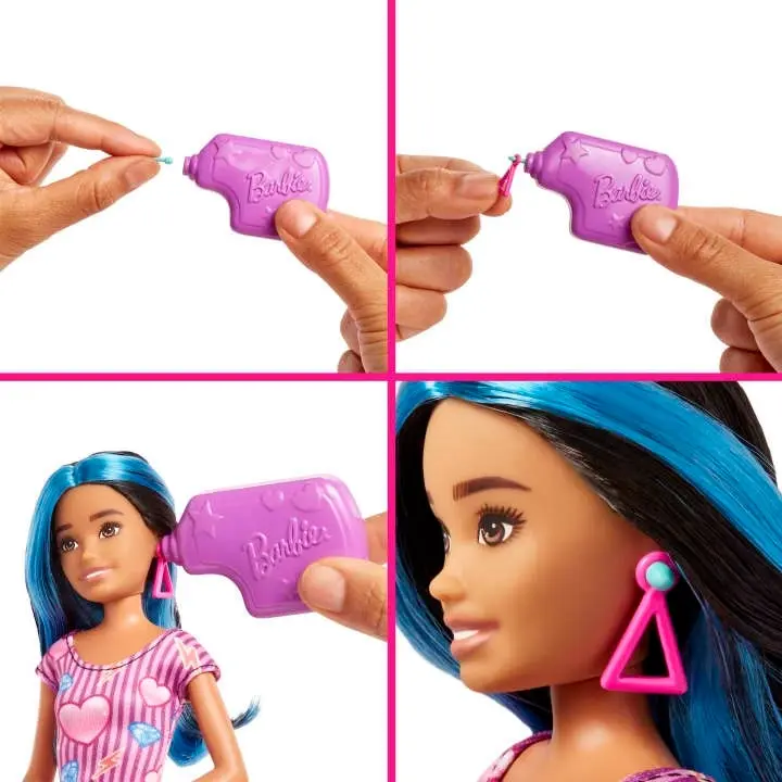 Barbie Skipper Doll and Ear-Piercer Set With Piercing Tool and Accessories