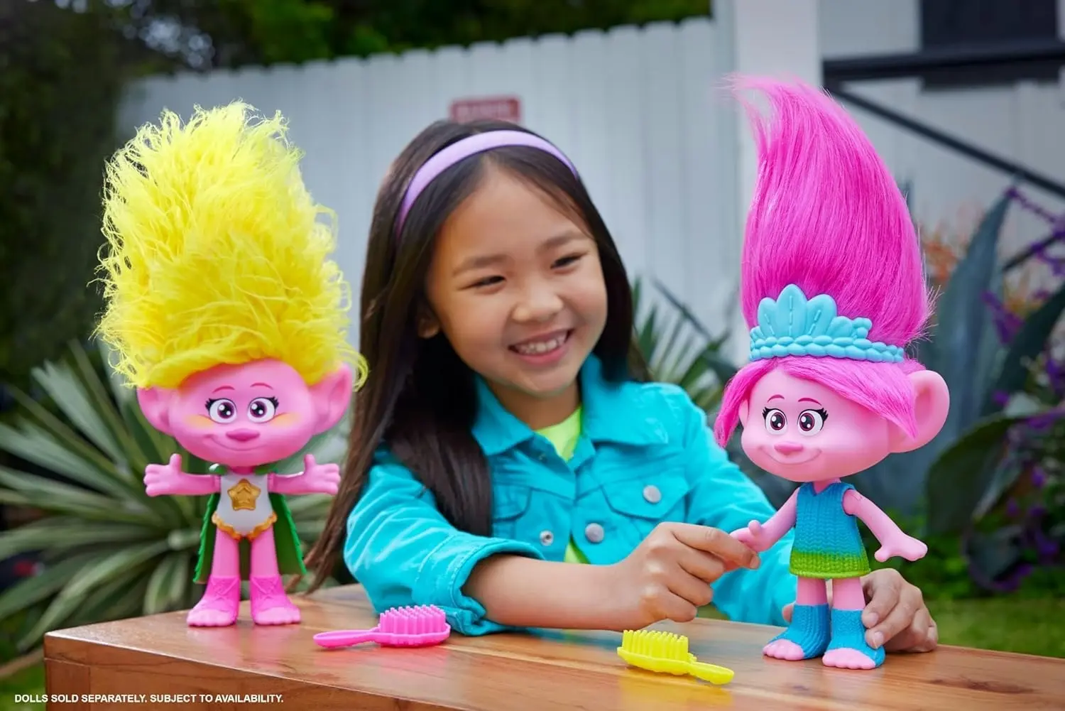 Trolls Band Together Rainbow Hairtunes Viva Doll With Light & Sound