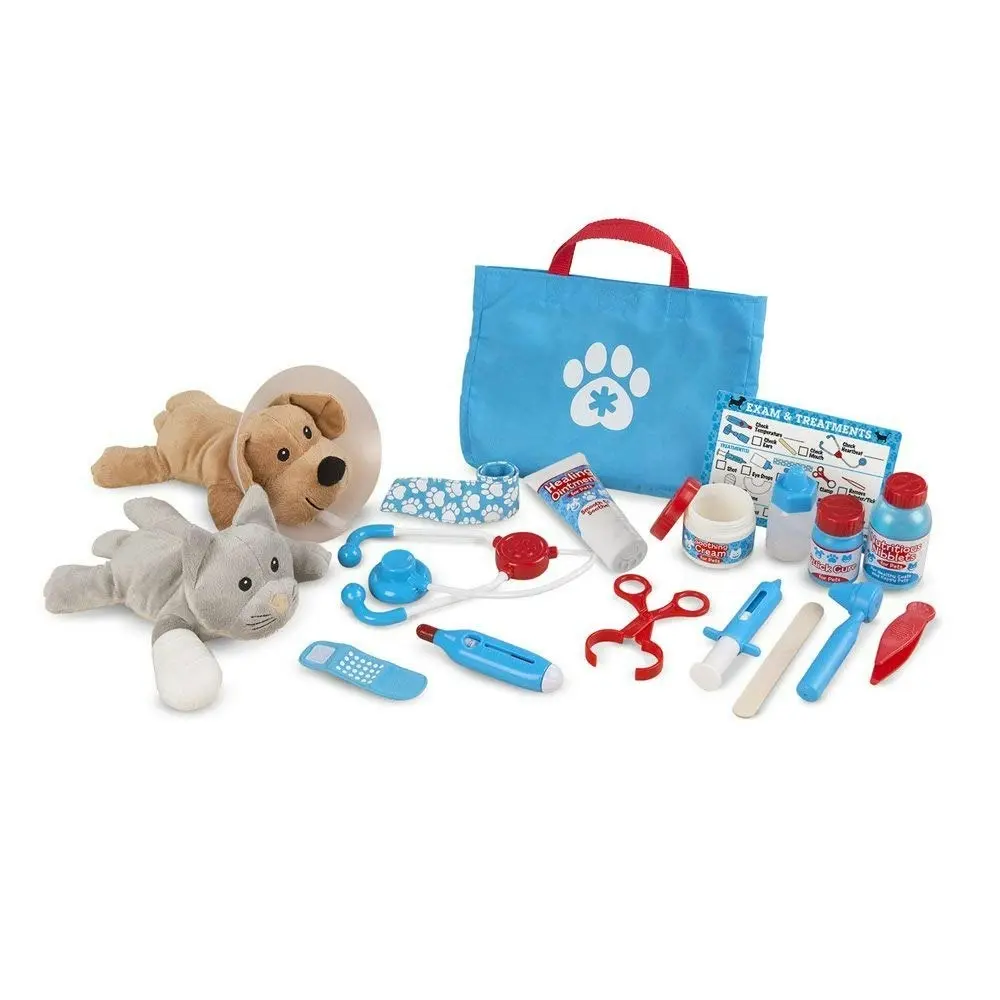 Melissa and Doug - Examine & Treat Pet Vet Play Set | MND8520