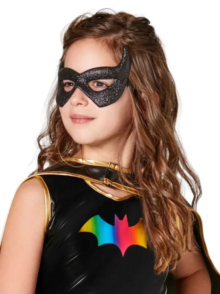 Batgirl Deluxe Rainbow Tutu Costume for Kids - Small