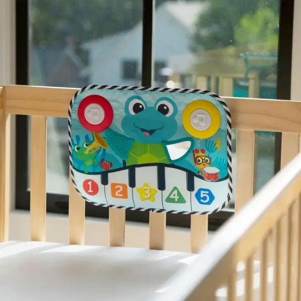 Baby Einstein Neptune's Kick & Explore Musical Kick Pad and Crib Toy