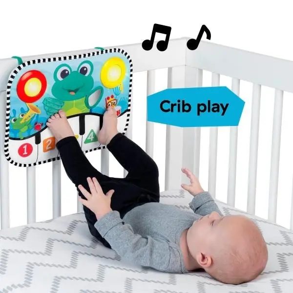 Baby Einstein Neptune's Kick & Explore Musical Kick Pad and Crib Toy