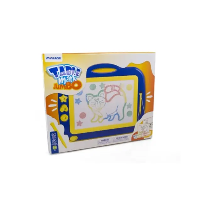 Miniland Jumbo 44cm Tablemark Colour Drawing Doodle Board Kids/Children 3y+