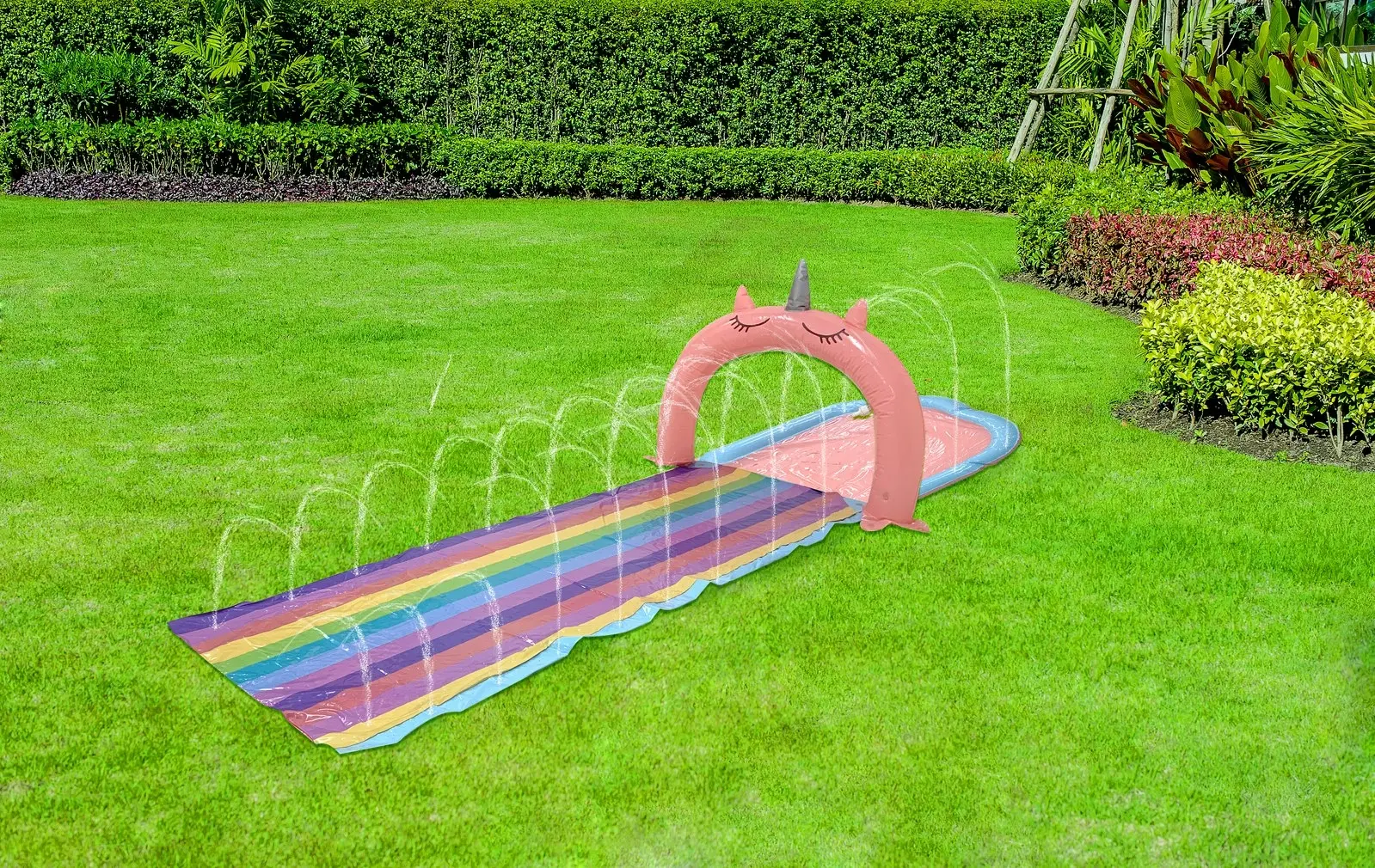 Airtime 400x105cm Unicorn Slip & Slide Toddler/Children Garden Summer Fun Toy