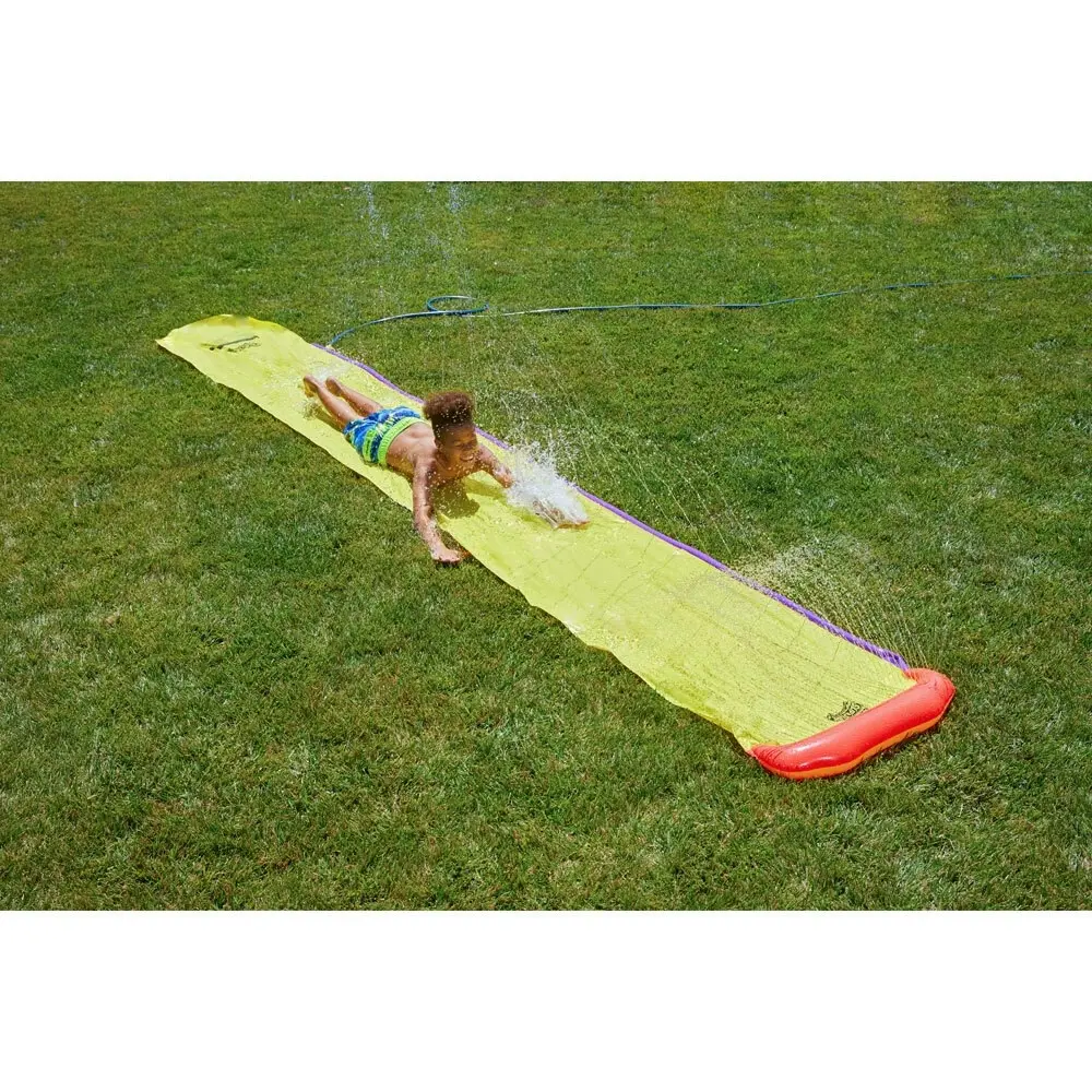 Wham-O 15ft Surf Rider Outdoor Backyard Water Splash Slide Kids Sliding Mat Toy