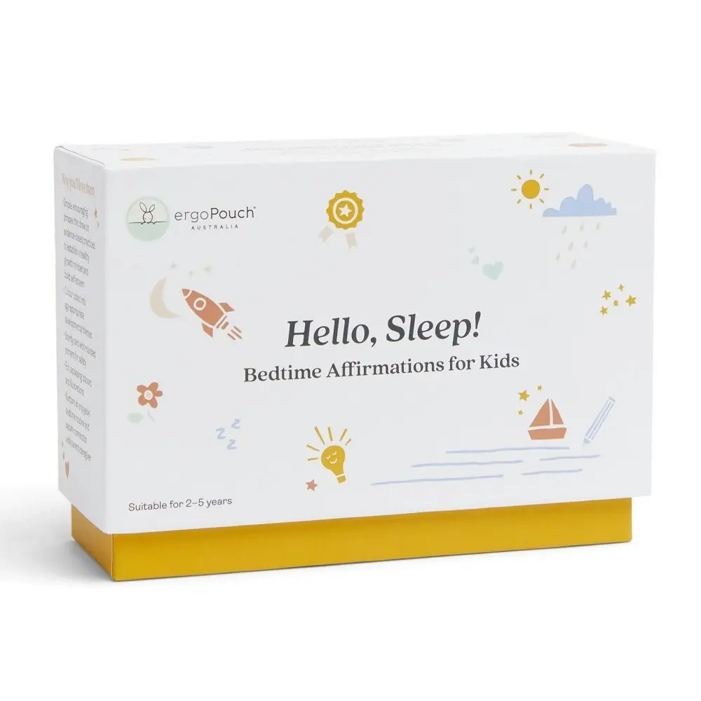 ergoPouch Bedtime Affirmation Cards Children/Toddler Kids Sleeping Quotes 2yr+