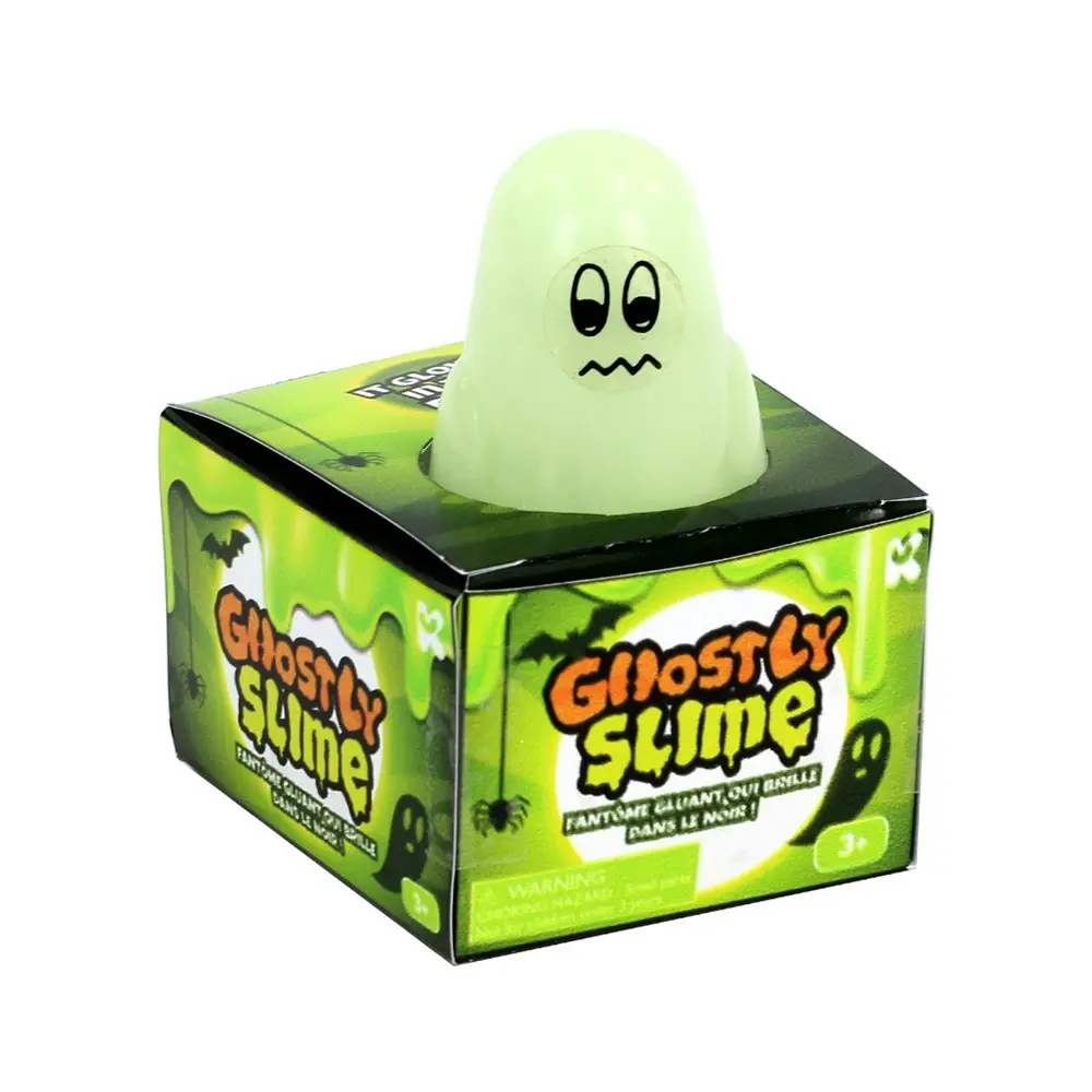 4x Fumfings 8cm Ghostly Slime Glow in The Dark Kids Fun Play Toy 3y+ Assorted