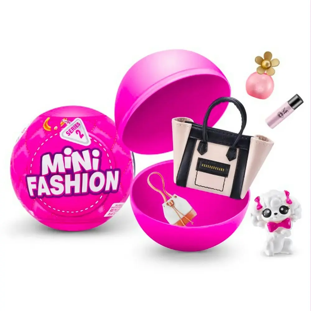 ZURU 5 Surprise Mini Fashion Series 2 Surprise Capsule Miniatures Kids Toy 3+