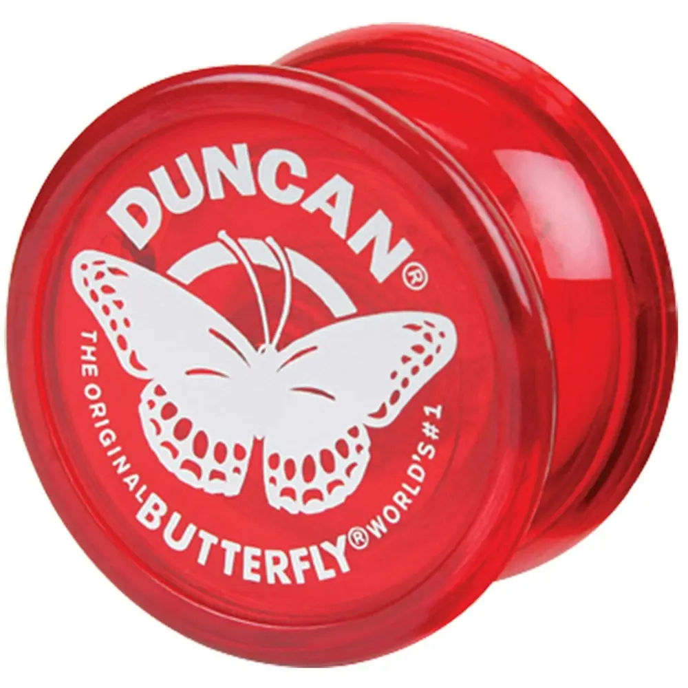 Duncan Yo Yo Beginner Kids/Children Classic Round Toy 6y+ Butterfly Assorted