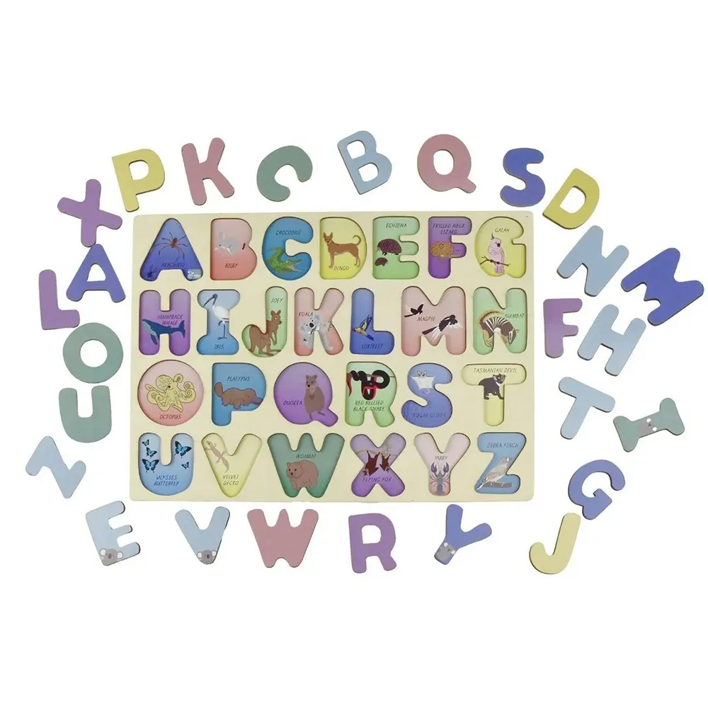 Koala Dream Australian Animals/Uppercase Alphabet Baby Learning Toy Puzzle 3+