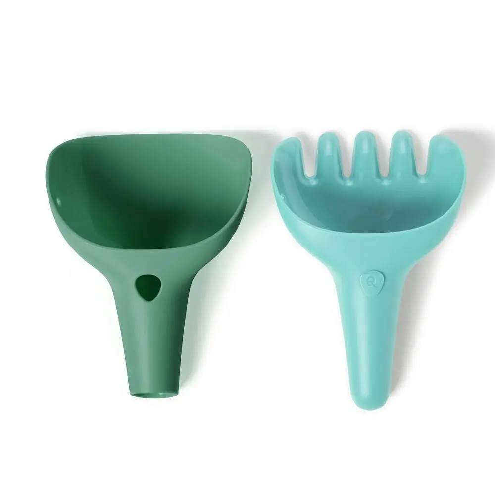 Quut Raki Kids/Childrens Gardening Rake + Scoop Toy - Garden Green 10m+