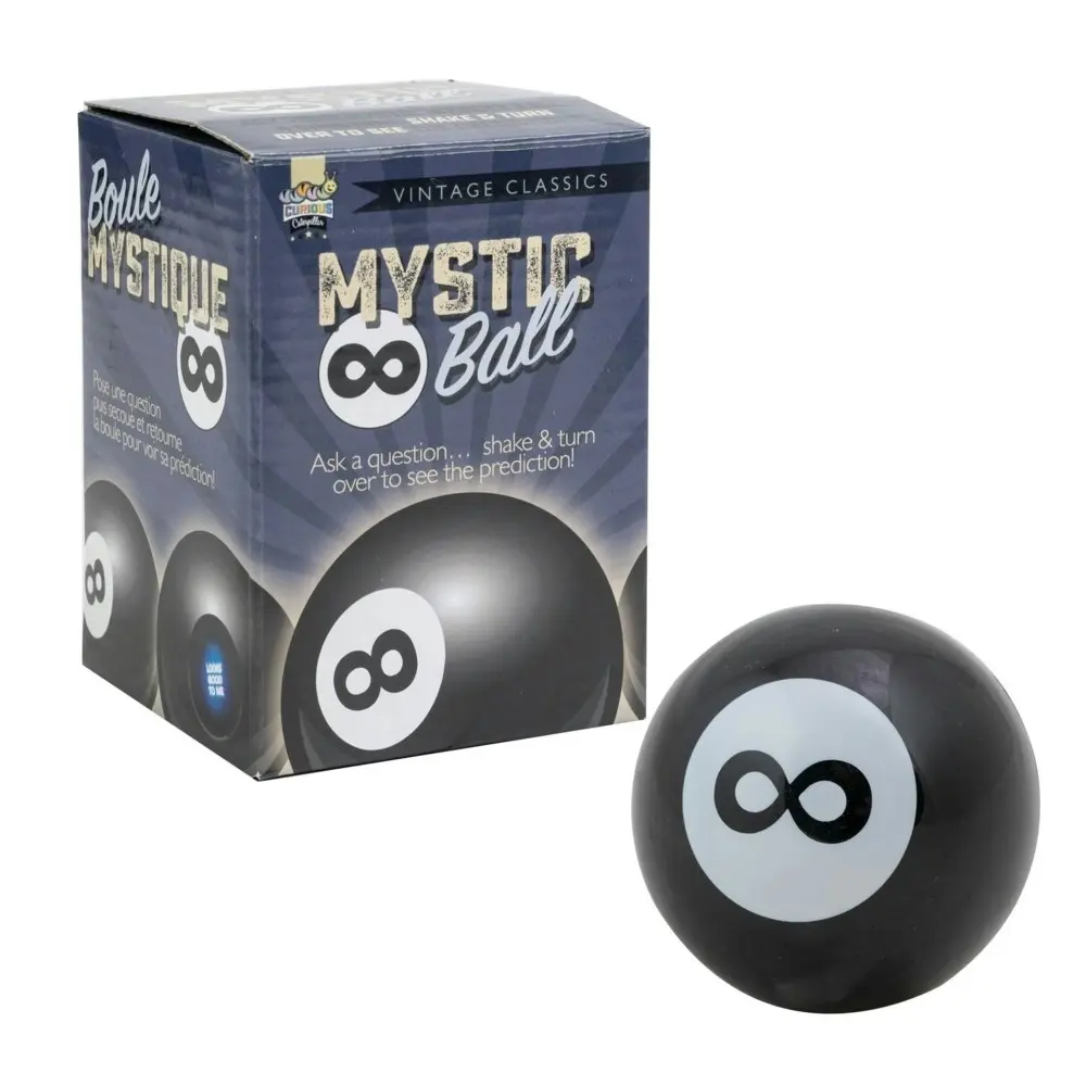 Funtime Mystic Infinity Ball Fortune Telling Kids Toy Fun Game Play Black 3y+