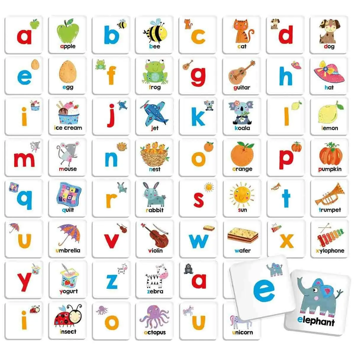 Headu ABC English Words Kids/Children Fun Educational/Reading Memory Game 3-6y