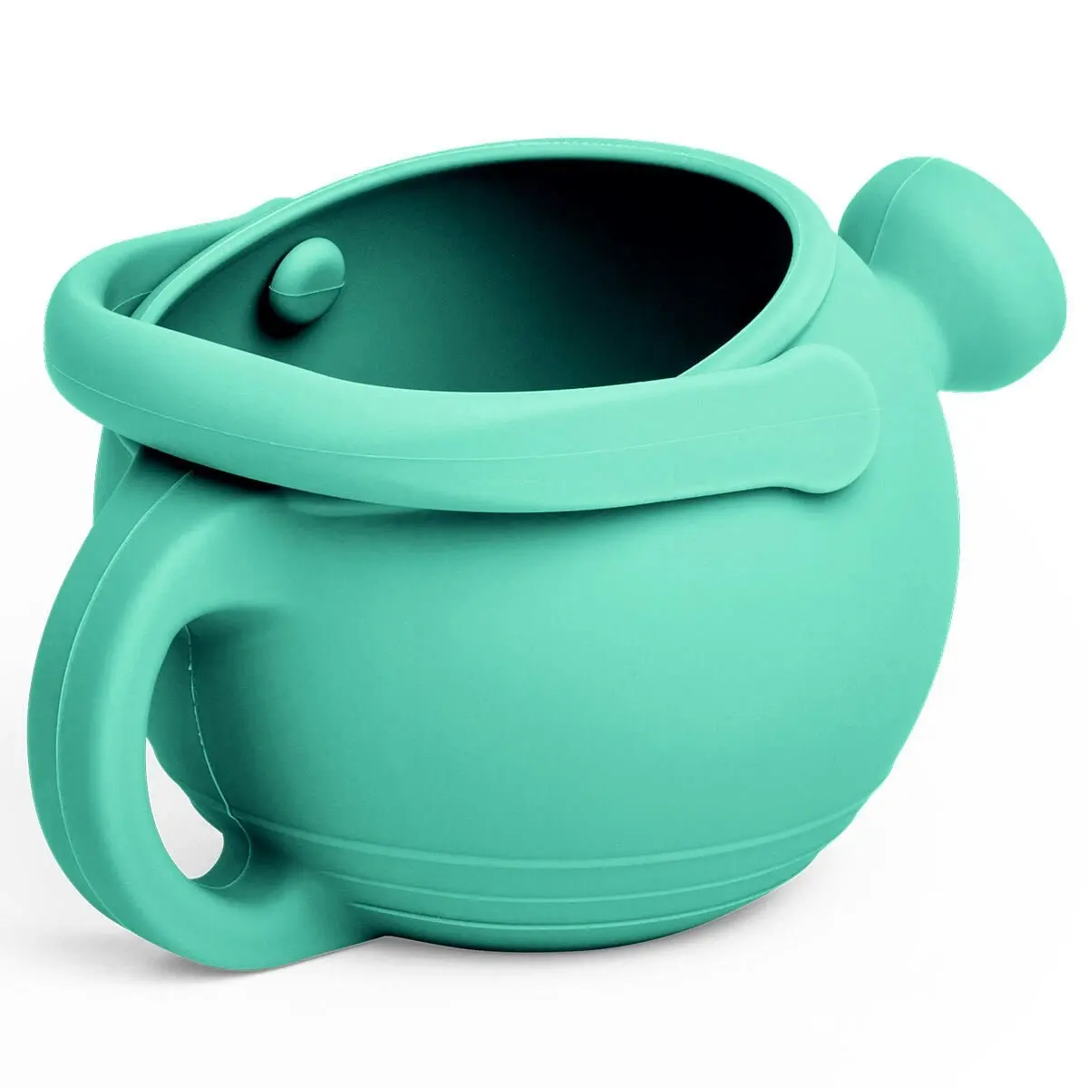 Bigjigs Toys 19cm Silicone Watering Can Kids/Children Toy  Eggshell Green 18m+